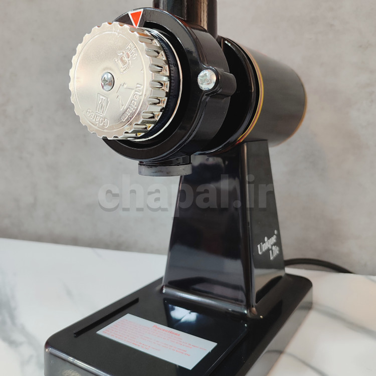 آسیاب قهوه N600 یونیک لایف رنگ مشکی