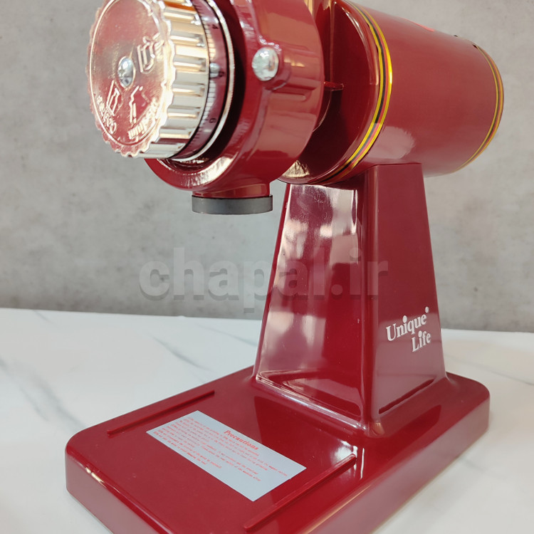 آسیاب قهوه N600 یونیک لایف رنگ زرشکی