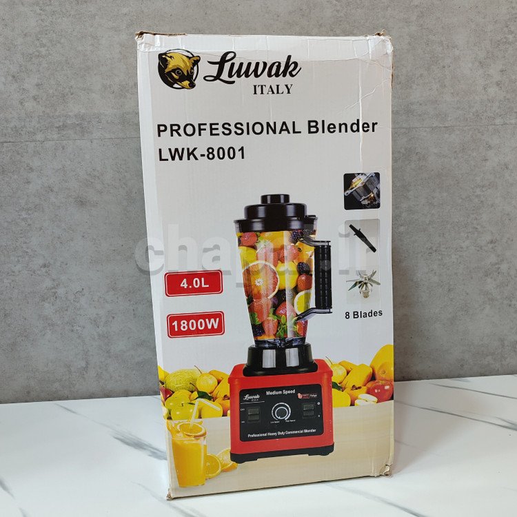 بلندر و مخلوط کن نیمه صنعتی لواک 8001 با پارچ اضافه