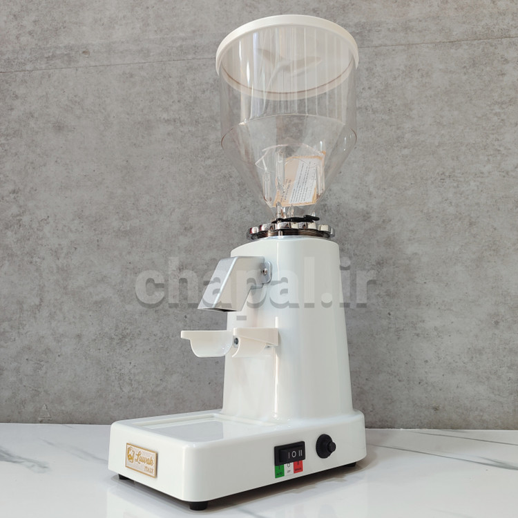 آسیاب قهوه CG 3019 لواک رنگ سفید همراه با اسکیل (ترازو)