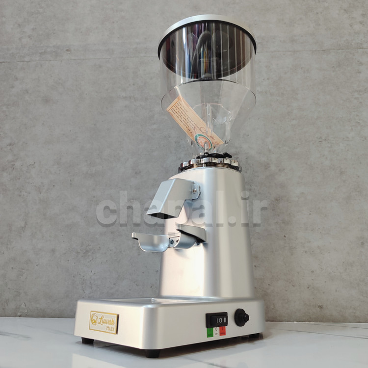 آسیاب قهوه CG 3019 لواک رنگ سیلور همراه با اسکیل (ترازو)